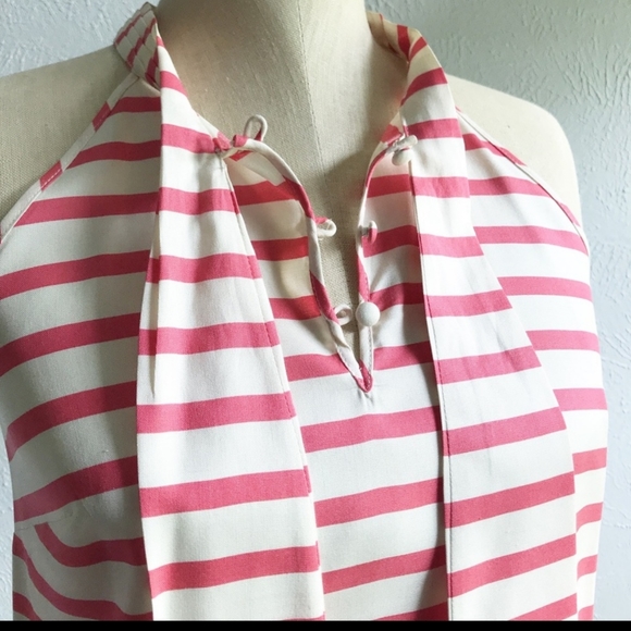 Striped Silk Bow Cami Top by J.CREW - Picture 7 of 7